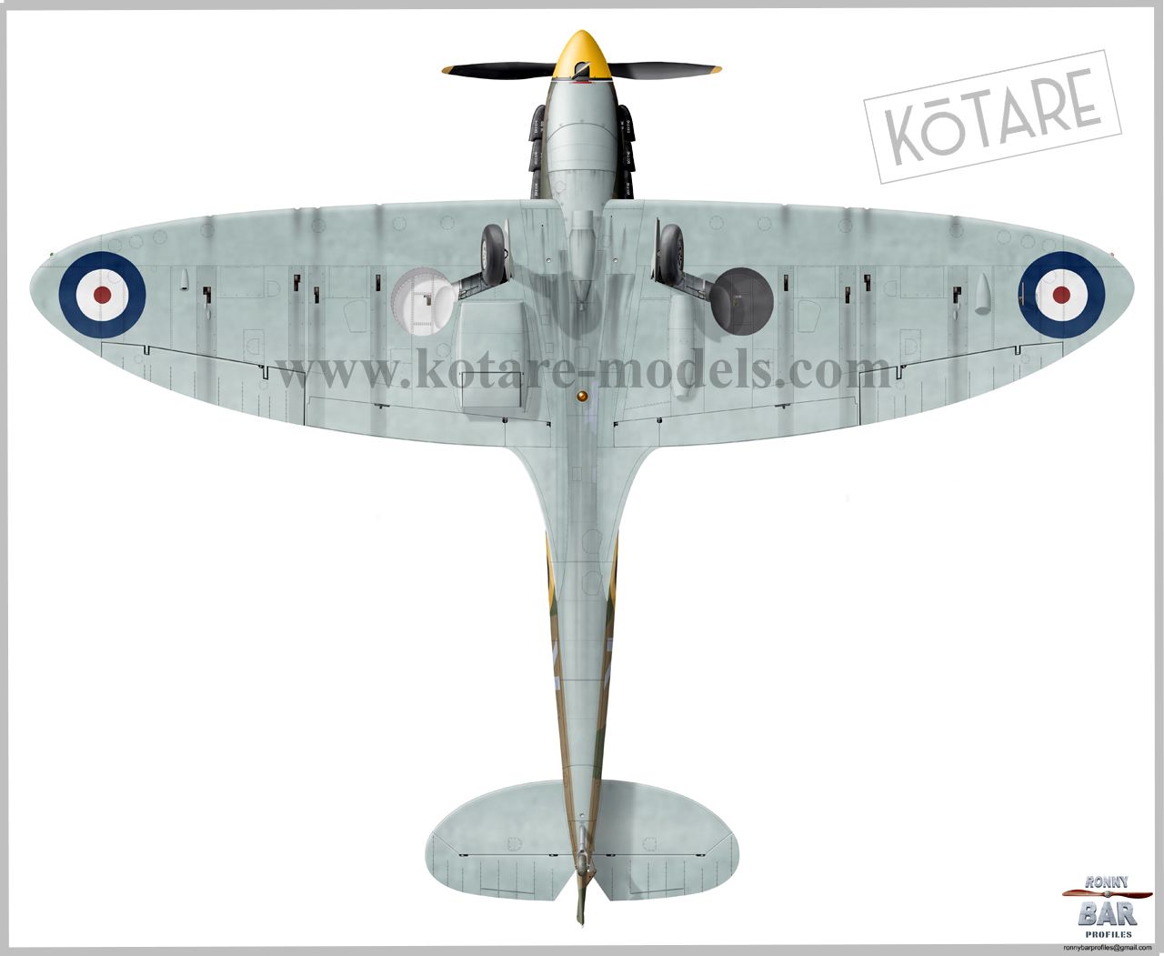 Kotare 32004 1:32 Spitfire Mk.I early